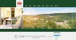 Desktop Screenshot of berghotel-wilhelmsburg.de
